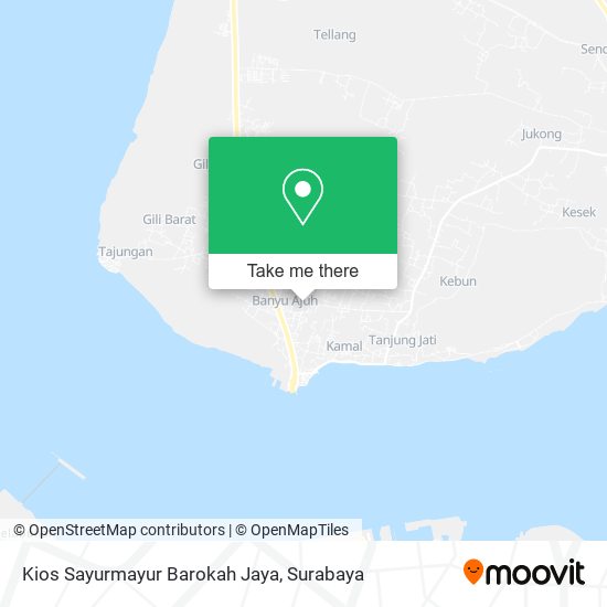 Kios Sayurmayur Barokah Jaya map