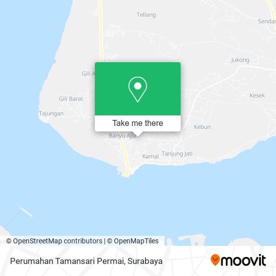 Perumahan Tamansari Permai map