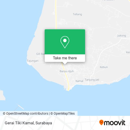 Gerai Tiki Kamal map