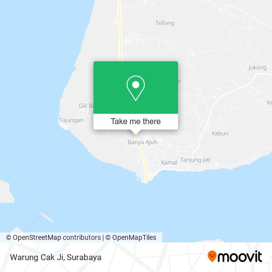 Warung Cak Ji map