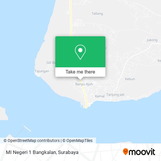 MI Negeri 1 Bangkalan map