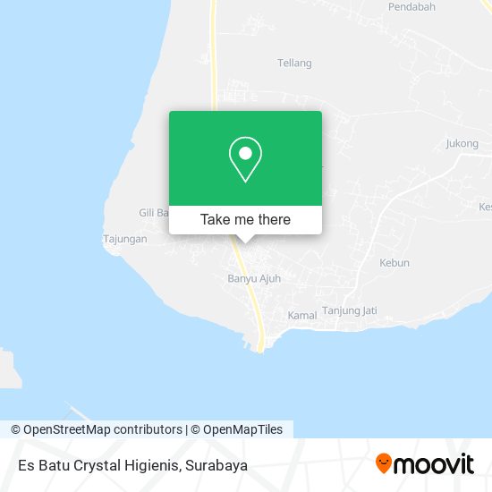 Es Batu Crystal Higienis map