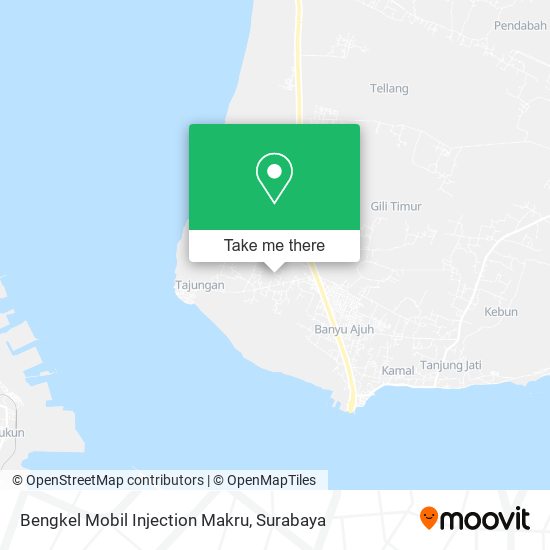 Bengkel Mobil Injection Makru map