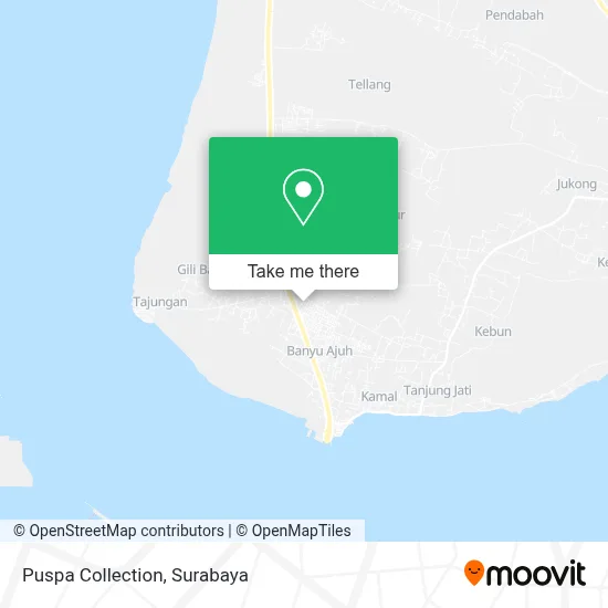 Puspa Collection map