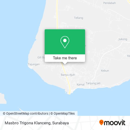 Masbro Trigona Klanceng map