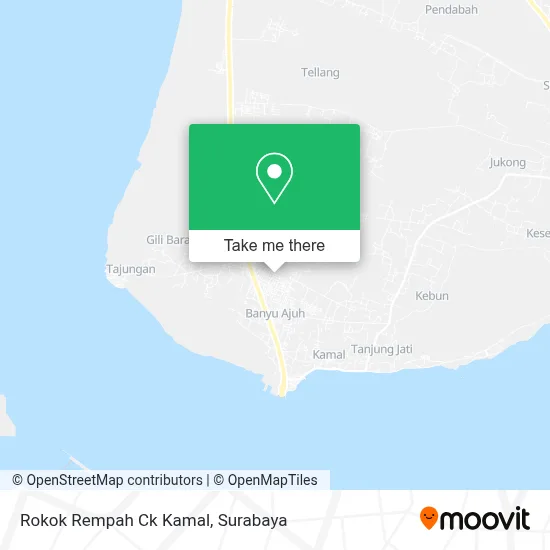 Rokok Rempah Ck Kamal map