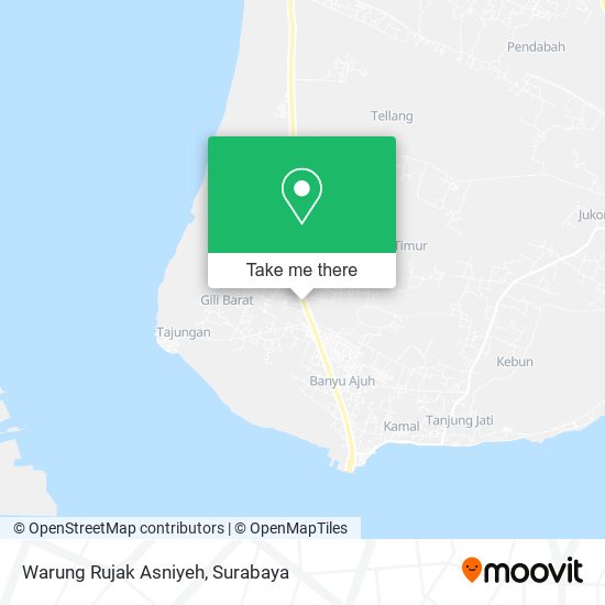 Warung Rujak Asniyeh map