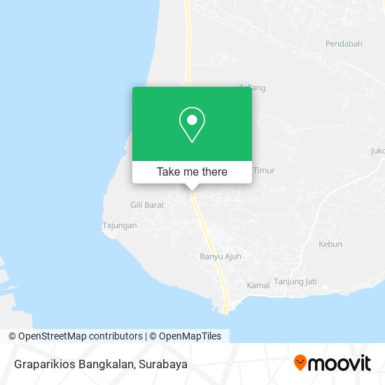 Graparikios Bangkalan map