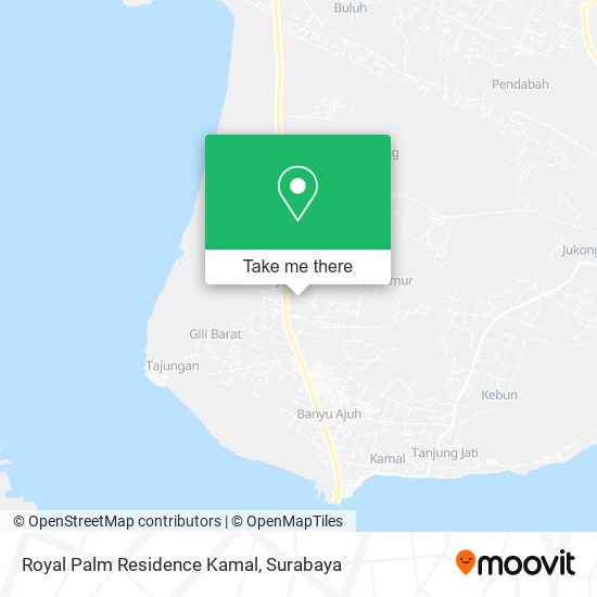 Royal Palm Residence Kamal map
