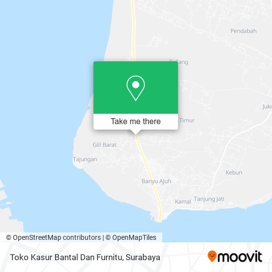 Toko Kasur Bantal Dan Furnitu map