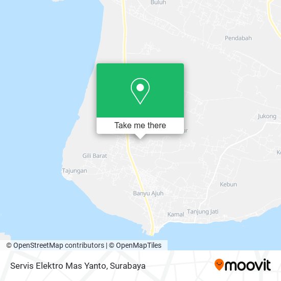 Servis Elektro Mas Yanto map