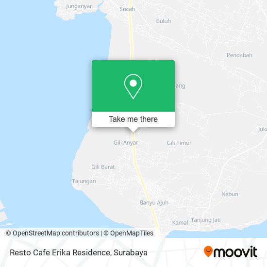 Resto Cafe Erika Residence map