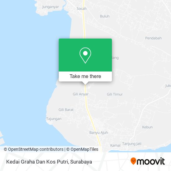 Kedai Graha Dan Kos Putri map