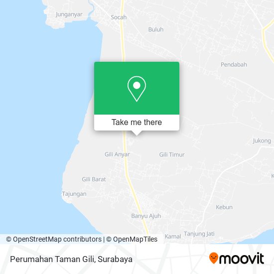 Perumahan Taman Gili map