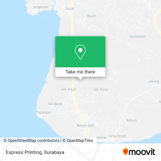 Express Printing map