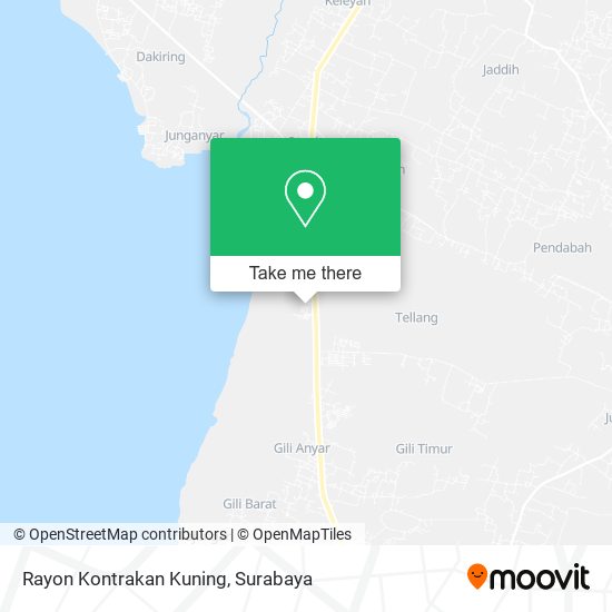 Rayon Kontrakan Kuning map