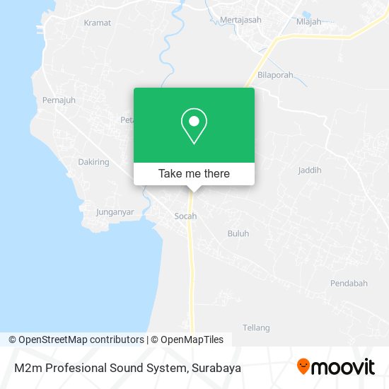 M2m Profesional Sound System map