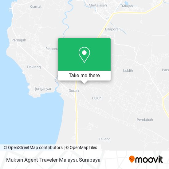 Muksin Agent Traveler Malaysi map