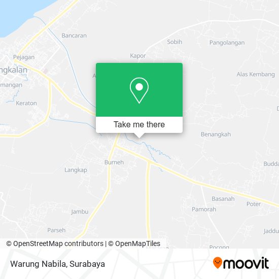 Warung Nabila map