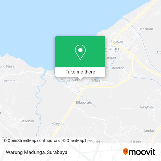 Warung Madunga map