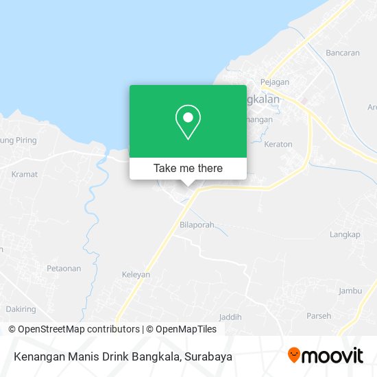 Kenangan Manis Drink Bangkala map