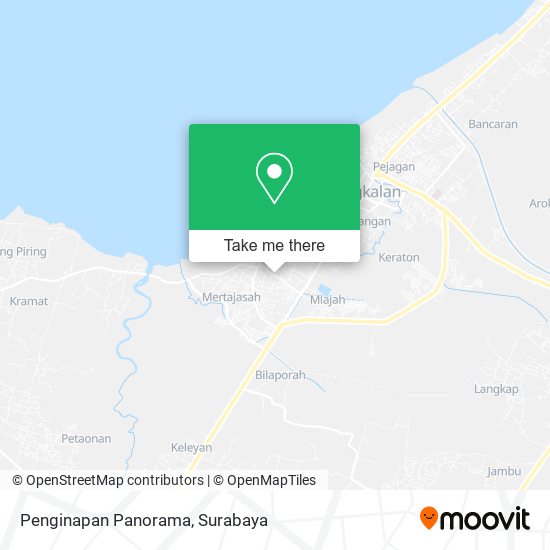 Penginapan Panorama map