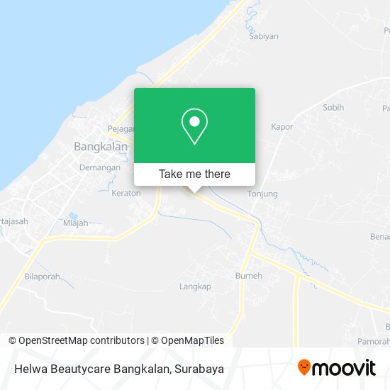 Helwa Beautycare Bangkalan map