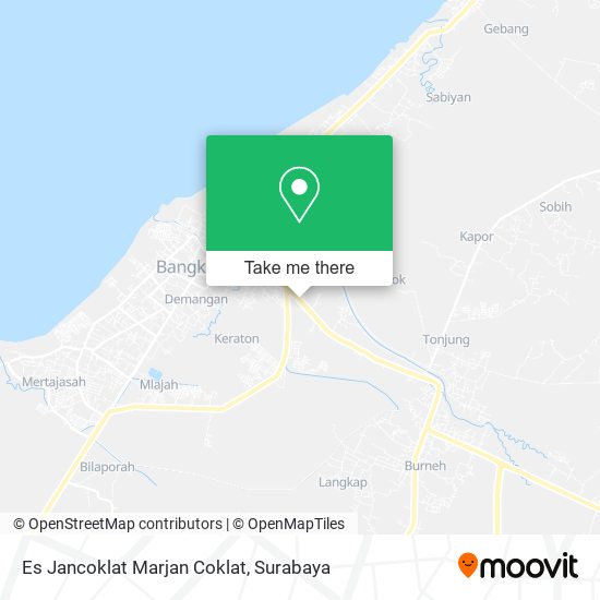 Es Jancoklat Marjan Coklat map