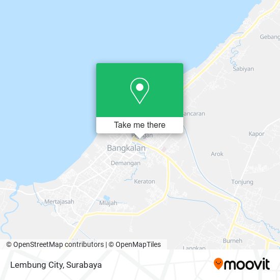 Lembung City map