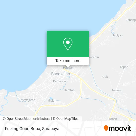 Feeling Good Boba map