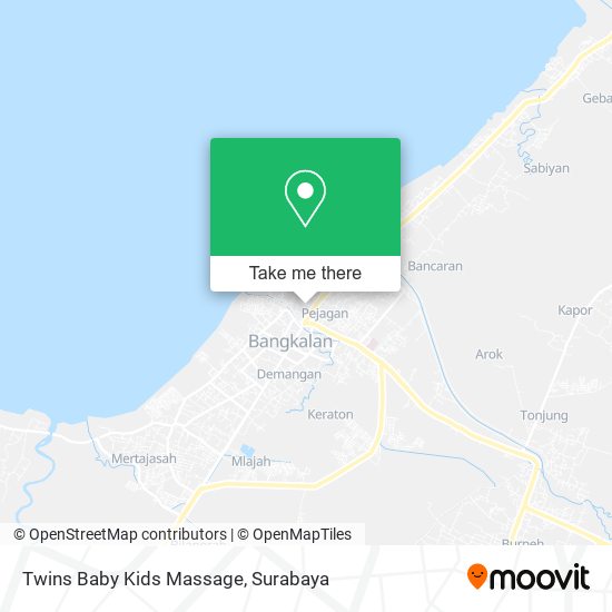 Twins Baby Kids Massage map