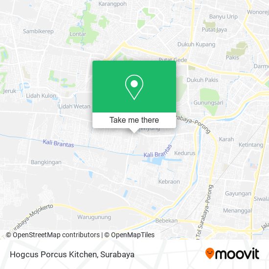 Hogcus Porcus Kitchen map