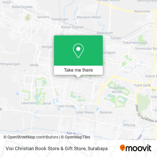 Visi Christian Book Store & Gift Store map