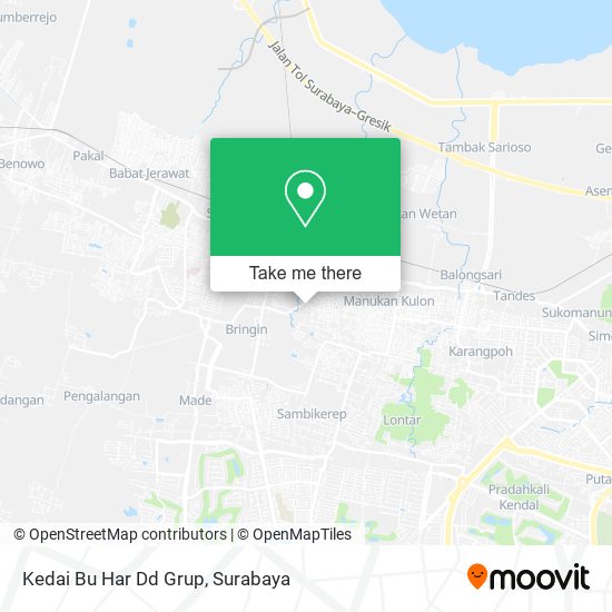 Kedai Bu Har Dd Grup map