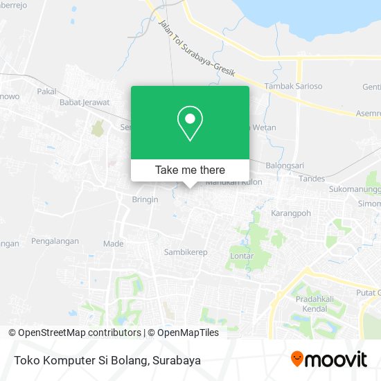 Toko Komputer Si Bolang map