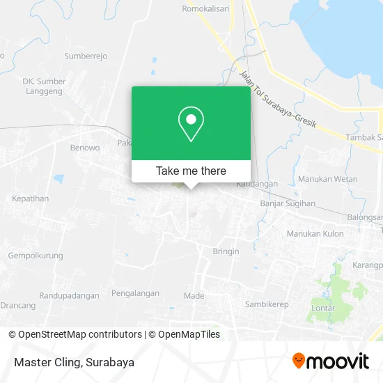 Master Cling map
