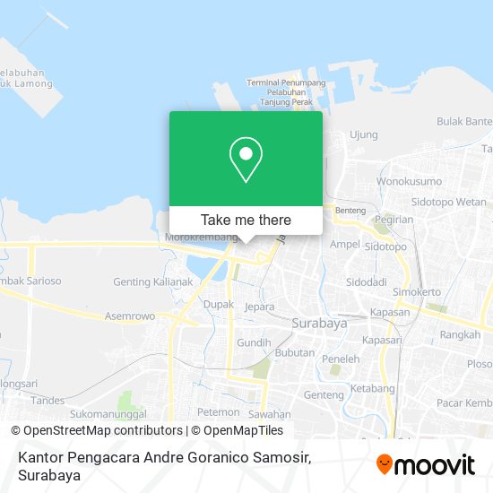 Kantor Pengacara Andre Goranico Samosir map