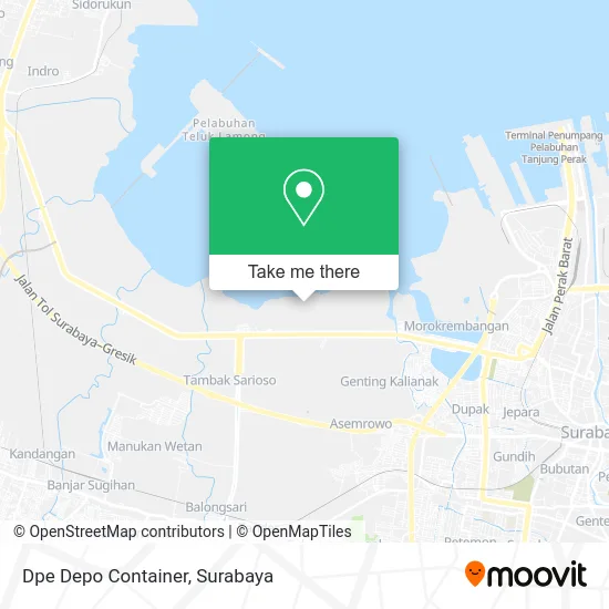 Dpe Depo Container map