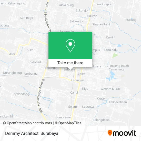 Demmy Architect map