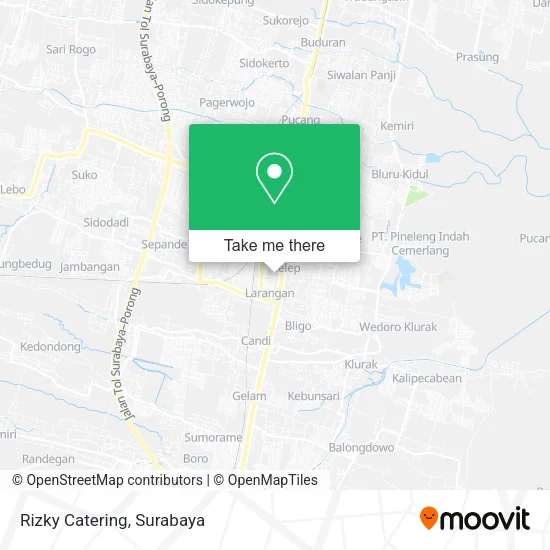 Rizky Catering map