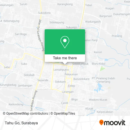 Tahu Go map