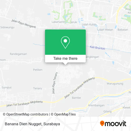 Banana Dien Nugget map
