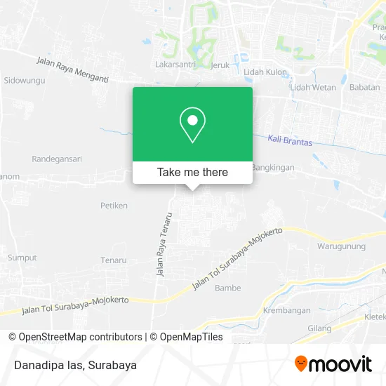 Danadipa las map