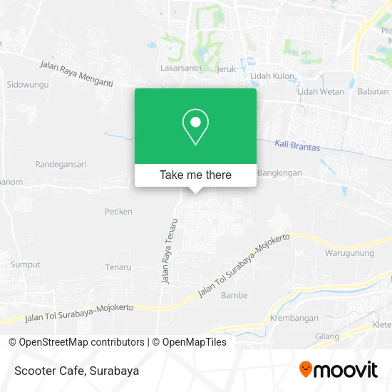Scooter Cafe map