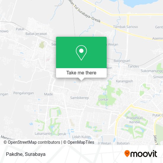 Pakdhe map