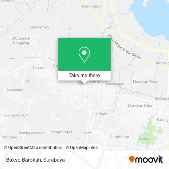 Bakso Barokah map