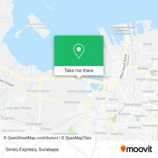 Sindo Express map