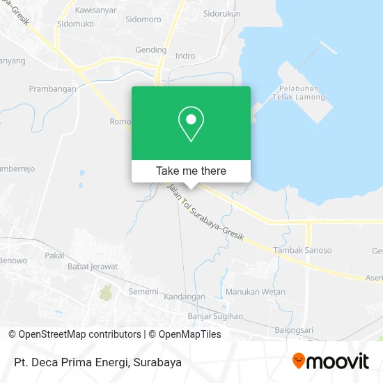 Pt. Deca Prima Energi map