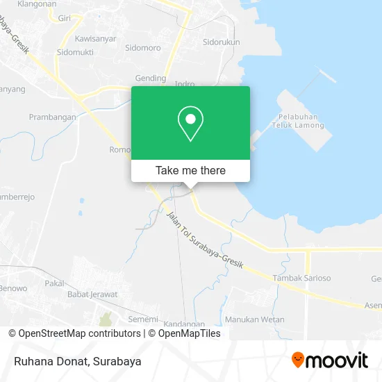 Ruhana Donat map