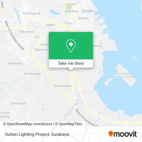 Sultan Lighting Project map